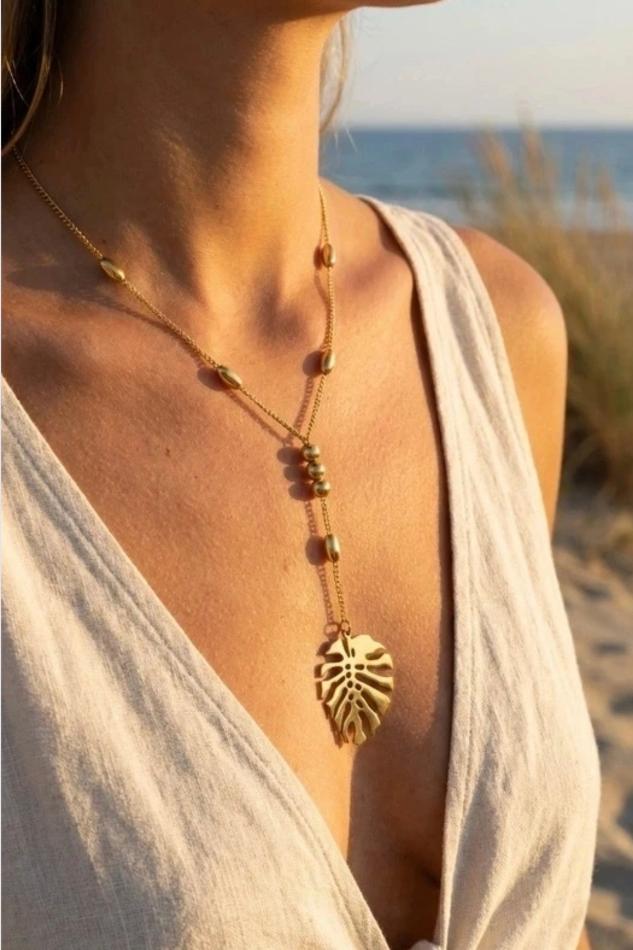 Collier feuille 🍁