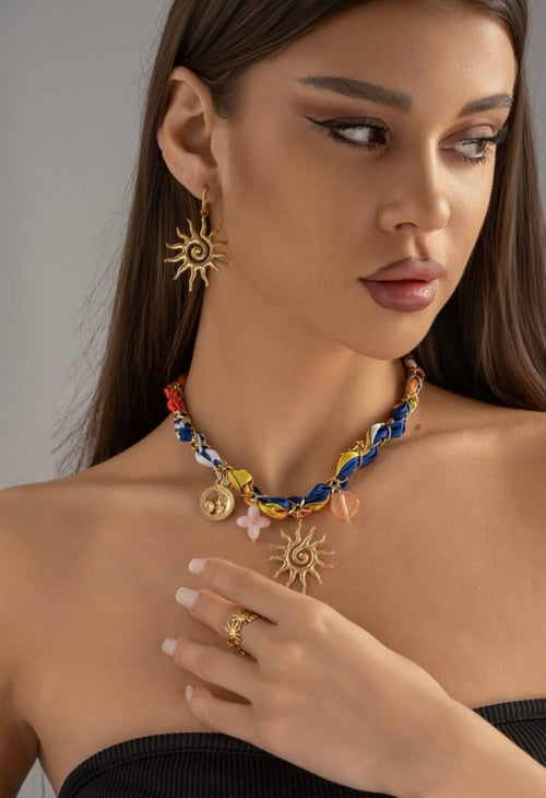 Boucle d’oreille en acier inoxydable
